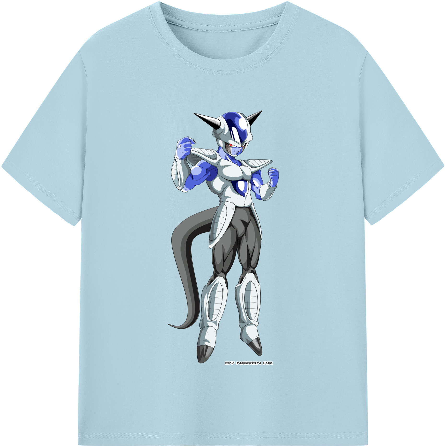 （画像用） ドラゴンボール フリーザ DRAGON BALL Frieza 綿100％半袖Tシャツ（フロントプリント）